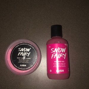 shower gel and a body conditioner